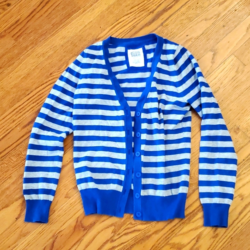 Heritage 1981 v-neck button-up cardigan sweater, size large